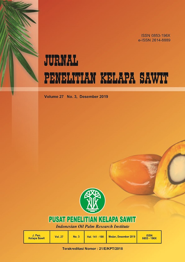 Jurnal Penelitian Kelapa Sawit; JPKS; IOPRI